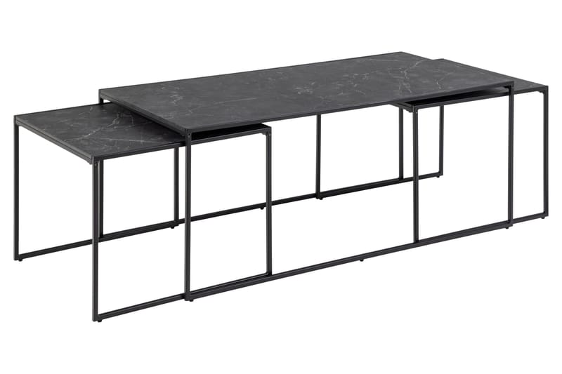 Elgrau Soffbord 120x60 cm - Svart - Products - Möbler - Bord & matgrupp - Avlastningsbord & sidobord - Satsbord