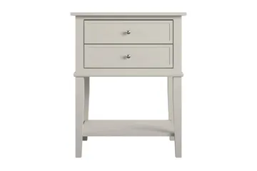 Franklin Sidobord 56x39 cm Beige - Queer Eye - Products - Möbler - Bord & matgrupp - Avlastningsbord & sidobord - Brickbord & småbord