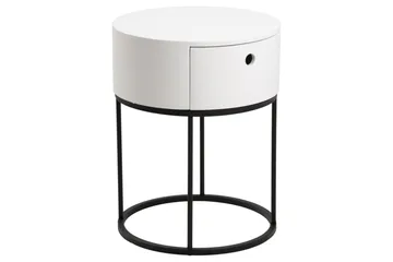 Hastane Sängbord 40 cm - Svart - Products - Möbler - Bord & matgrupp - Avlastningsbord & sidobord - Sängbord & nattduksbord