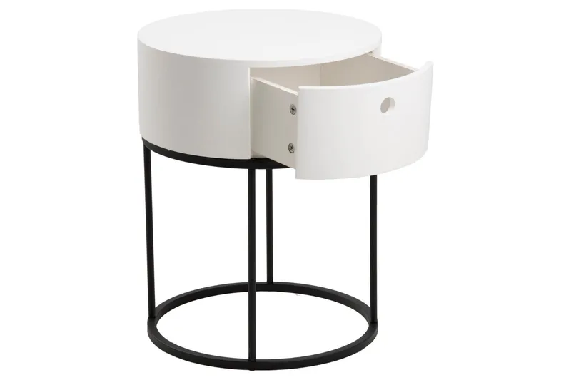 Hastane Sängbord 40 cm - Svart - Products - Möbler - Bord & matgrupp - Avlastningsbord & sidobord - Sängbord & nattduksbord