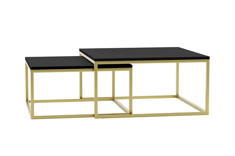 Wardner Soffbord 76 cm - Svart - Products - Möbler - Bord & matgrupp - Avlastningsbord & sidobord - Satsbord