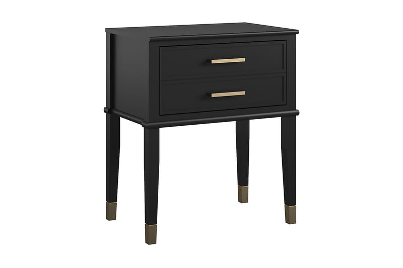 Westerleigh Sidobord 60 cm Svart/Guld - CosmoLiving - Products - Möbler - Bord & matgrupp - Avlastningsbord & sidobord - Brickbord & småbord