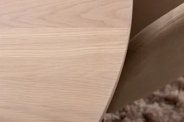 Biana Matgrupp 110 cm Rund inkl 4 Berita Stolar - Beige/Svart - Products - Möbler - Bord & matgrupp - Matgrupp