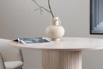 Bianca Matbord 110 cm Runt - Beige - Products - Möbler - Bord & matgrupp - Matbord & köksbord