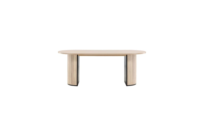 Bianca Matbord 200 cm Ovalt - Beige - Products - Möbler - Bord & matgrupp - Matbord & köksbord