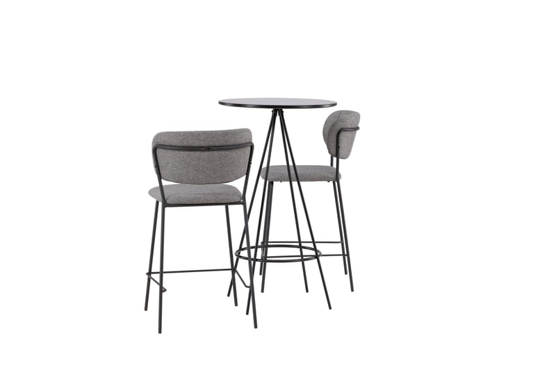 Bistro Matgrupp 60 cm Rund med 2 Bell stolar - Svart - Products - Möbler - Bord & matgrupp - Matgrupp