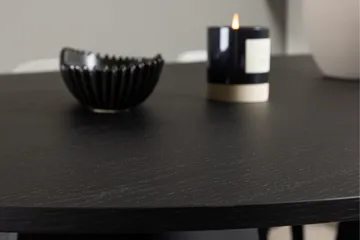 Bootcut Matgrupp 230 cm Rektangulär med 6 Velvet stolar - Svart - Products - Möbler - Bord & matgrupp - Matgrupp