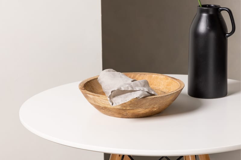 Danburi Matgrupp 60 cm Rund med 2 Montros stolar - Svart - Products - Möbler - Bord & matgrupp - Matgrupp