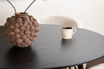 Dipp Matgrupp 115 cm Rund med 4 Berit stolar - Beige - Products - Möbler - Bord & matgrupp - Matgrupp