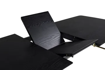 Gold Matbord 180 cm Förlängningsbart - Svart - Products - Möbler - Bord & matgrupp - Matbord & köksbord