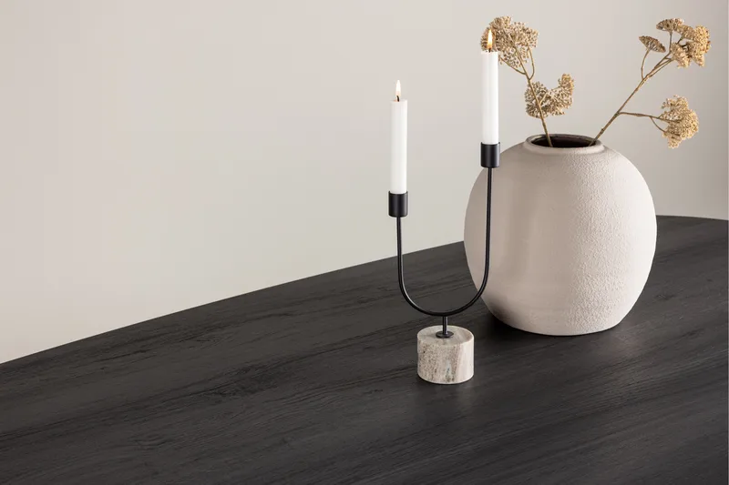 Grönvik Matbord 220x100 cm - Svart - Products - Möbler - Bord & matgrupp - Matbord & köksbord