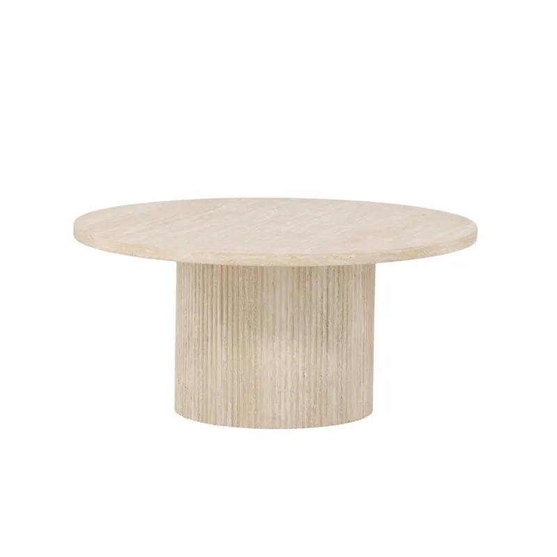 Härön Soffbord 80 cm - Beige - Products - Möbler - Bord & matgrupp - Soffbord