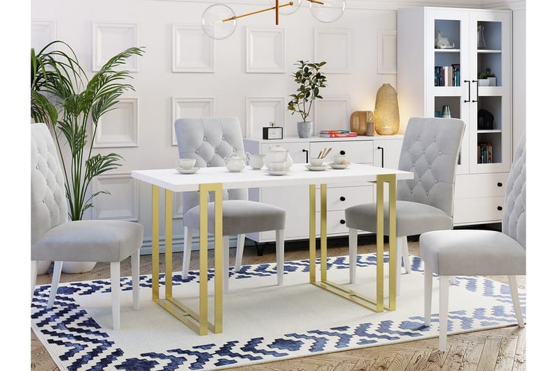 Kintore Matbord 80 cm - Vit - Products - Möbler - Bord & matgrupp - Matbord & köksbord