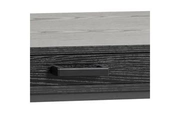 Hartsoe Skrivbord 45 cm - Svart - Products - Möbler - Bord & matgrupp - Kontorsbord - Datorbord