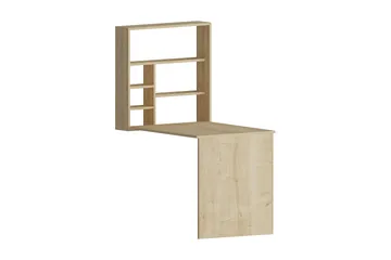 Irbene Väggskrivbord 59 cm med Förvaring Hylla - Natur - Products - Möbler - Bord & matgrupp - Kontorsbord - Datorbord