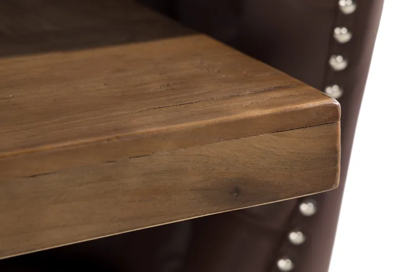 Lyon Matgrupp 200x100 cm inkl 6 Bergviken Stolar Konstläder - Brun - Products - Möbler - Bord & matgrupp - Matgrupp