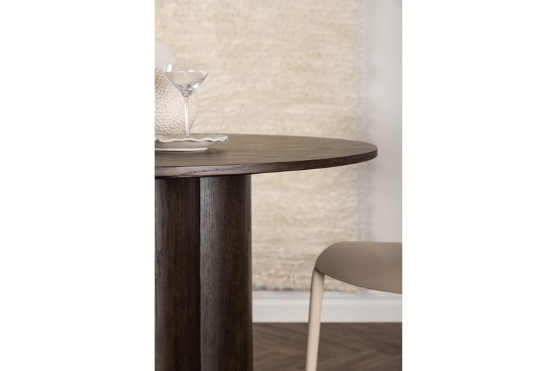 Matbord Venture Home Olivia Matbord 110 cm Runt Brown 110 cm - Products - Möbler - Bord & matgrupp - Matbord & köksbord