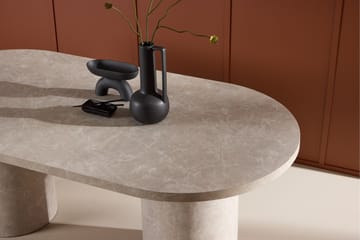 Matbord Peach Narvik Dining Table 100x200 cm - Beige Marblelook / Beige - Products - Möbler - Bord & matgrupp - Matbord & köksbord