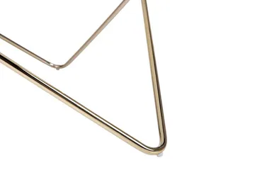 Meerah Soffbord 80 cm Runt - Glas/Svart/Guld - Products - Möbler - Bord & matgrupp - Soffbord