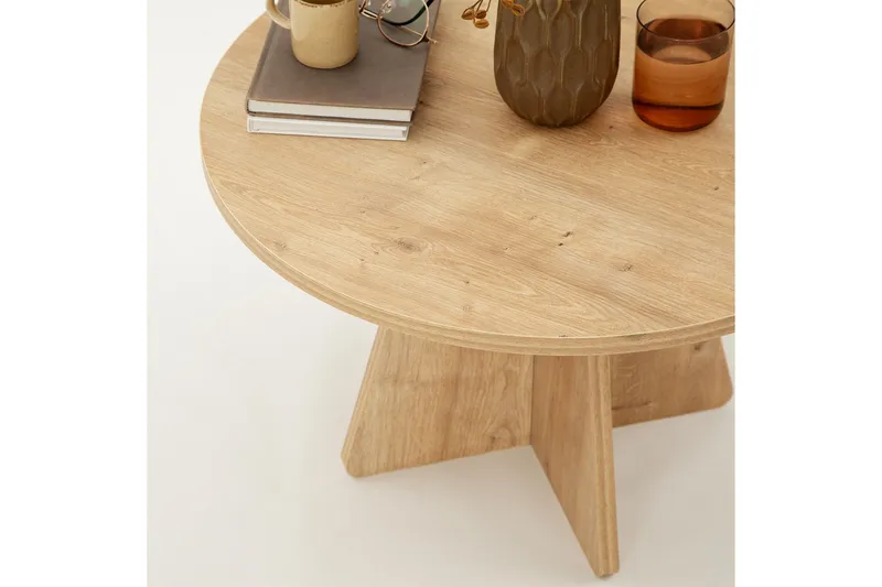 Munne Soffbord 60 cm - Ek - Products - Möbler - Bord & matgrupp - Soffbord