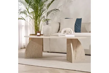 Osyra Soffbord 120 cm - Travertine - Products - Möbler - Bord & matgrupp - Soffbord