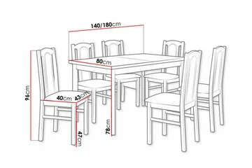 Patrickswell Matgrupp - Products - Möbler - Bord & matgrupp - Matgrupp