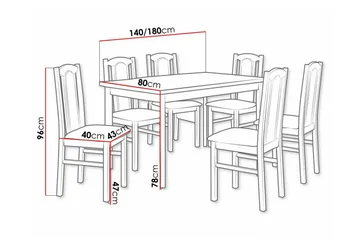 Patrickswell Matgrupp - Products - Möbler - Bord & matgrupp - Matgrupp