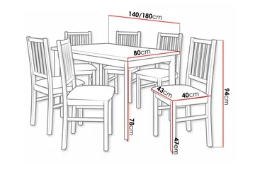 Patrickswell Matgrupp - Products - Möbler - Bord & matgrupp - Matgrupp