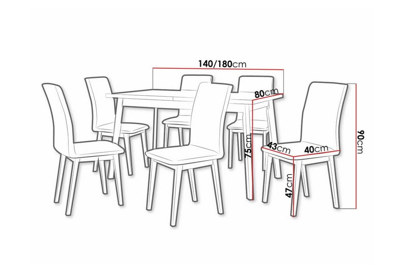 Patrickswell Matgrupp - Products - Möbler - Bord & matgrupp - Matgrupp