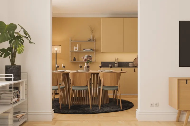 Peyra Matbord 200 cm Ovalt Ek - Natur - Products - Möbler - Bord & matgrupp - Matbord & köksbord