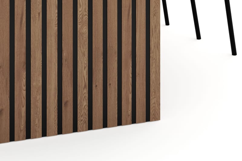 Richeto Matgrupp 240 cm med 6 Gemmiano Matstolar - Naturlig finish - Products - Möbler - Bord & matgrupp - Matgrupp