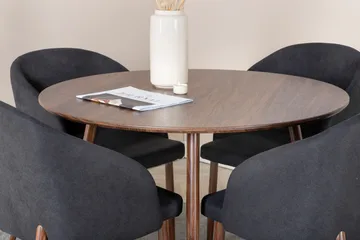 Ridones Matgrupp Rund 100 cm + 4 st Kullersbro Matstolar - Products - Möbler - Bord & matgrupp - Matgrupp