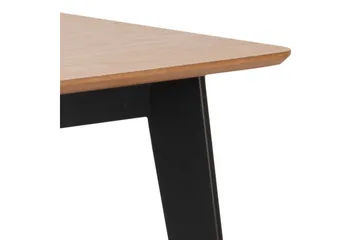 Roxby Matbord 120x80 cm Ek/Svart - Products - Möbler - Bord & matgrupp - Matbord & köksbord