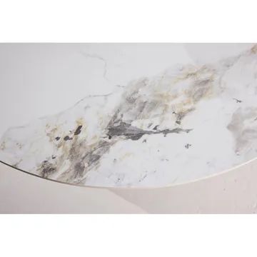 Runt matbord Bootcut - Beige - Products - Möbler - Bord & matgrupp - Matbord & köksbord