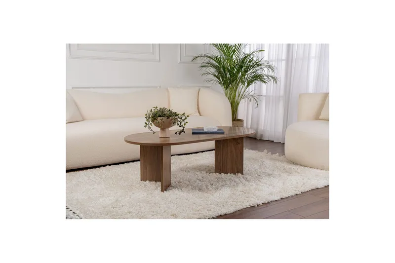 Soffbord Hasina Valnöt - Valnöt - Products - Möbler - Bord & matgrupp - Soffbord