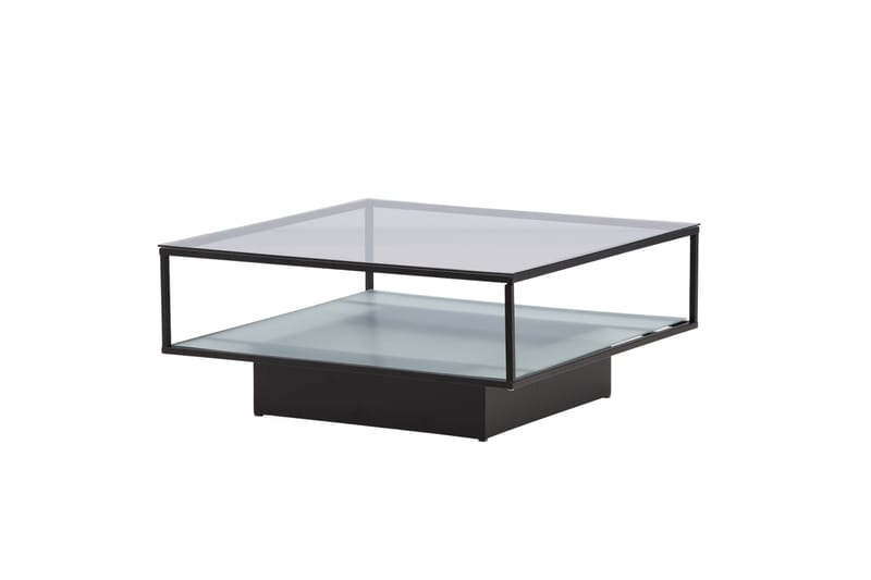 Maglehem Soffbord 90x90x37,5 cm - Svart - Products - Möbler - Bord & matgrupp - Soffbord - Soffbord med förvaring