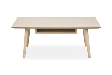 Myrviken Soffbord 115 cm - Vitpigmenterad Ek - Products - Möbler - Bord & matgrupp - Soffbord - Soffbord med förvaring
