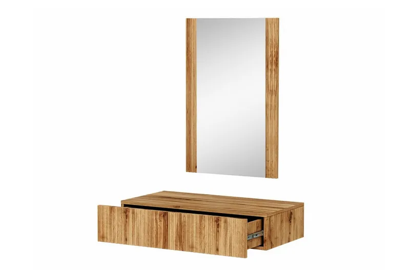 Strontian Sminkbord 80x42 cm Scandinavian Choice Brown - Products - Möbler - Bord & matgrupp - Sminkbord & toalettbord
