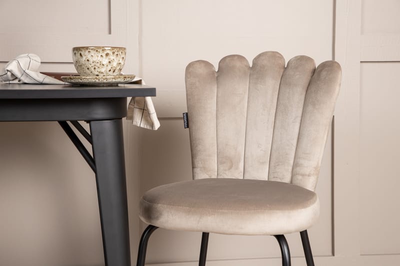 Tempe Matgrupp 80 cm Rektangulär med 2 Limhamn stolar - Beige - Products - Möbler - Bord & matgrupp - Matgrupp