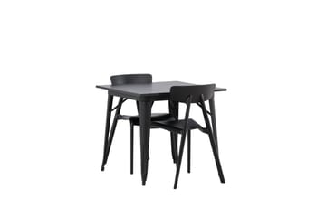 Tempe Matgrupp 80 cm Rektangulär med 2 Ursholmen stolar - Svart - Products - Möbler - Bord & matgrupp - Matgrupp