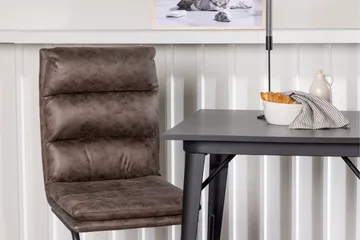 Tempe Matgrupp 80 cm Rektangulär med 2 Zizo stolar - Svart - Products - Möbler - Bord & matgrupp - Matgrupp