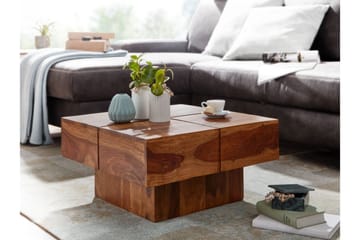 Wilhem Soffbord 58 cm Fyrkantig - Natur - Products - Möbler - Bord & matgrupp - Soffbord