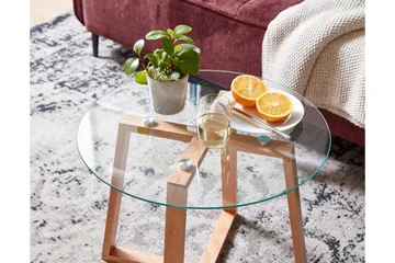 Wilhem Soffbord 58 cm Rund - Natur - Products - Möbler - Bord & matgrupp - Soffbord