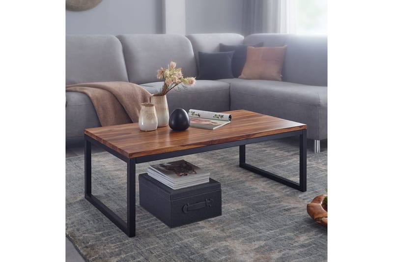 Willowdale Soffbord 110 cm - Teak/Svart - Products - Möbler - Bord & matgrupp - Soffbord