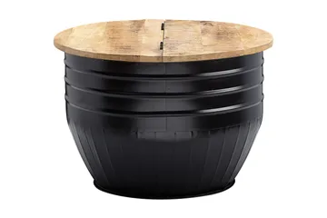 Willowdale Soffbord 60x41 cm Runt - Brun/Svart - Products - Möbler - Bord & matgrupp - Soffbord