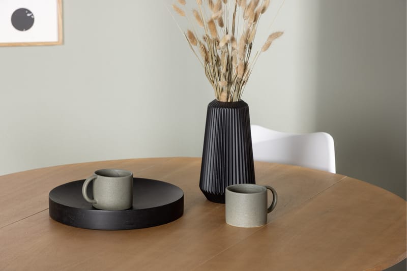 Yakidon Matgrupp  120 cm Rund med 4 Zeno stolar - Brun - Products - Möbler - Bord & matgrupp - Matgrupp