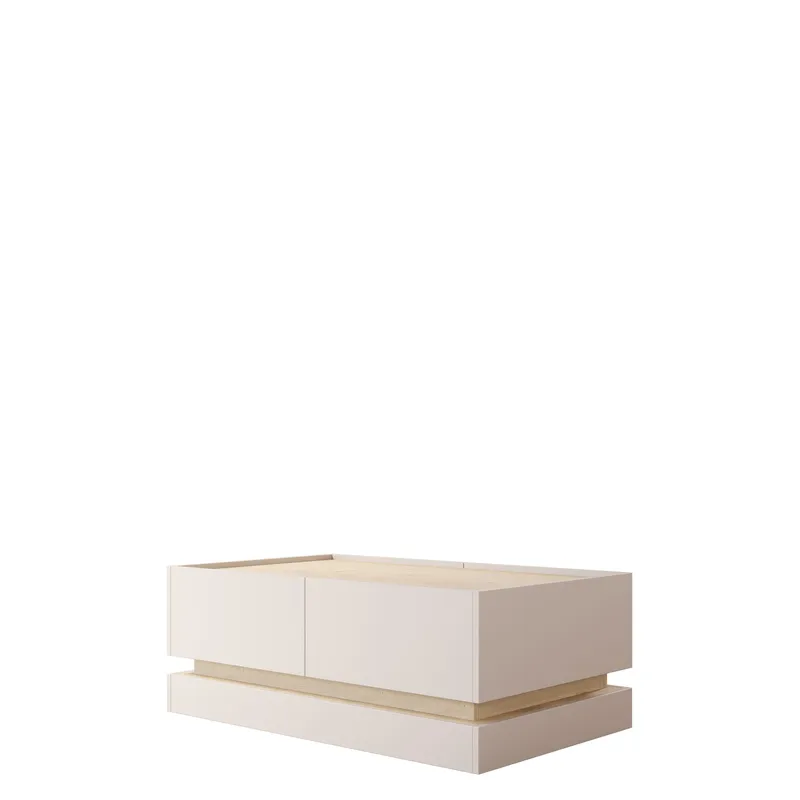 Zelric Soffbord 97 cm, Beige