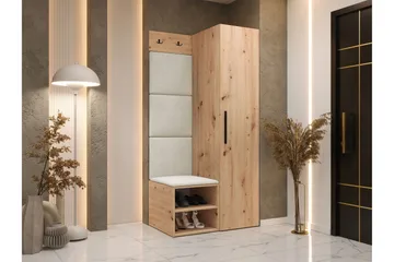 Farosa Hallmöbelset - Beige - Products - Möbler - Hallmöbler - Möbelset för hall & entre