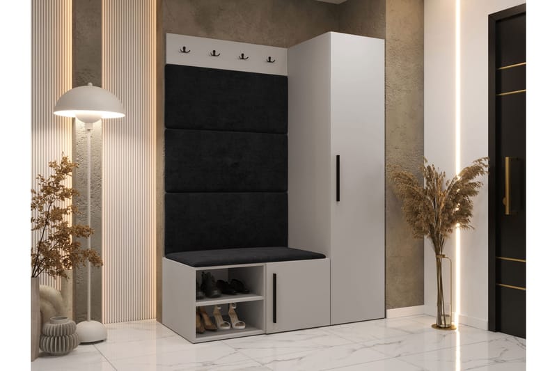 Farosa Hallmöbelset - Beige - Products - Möbler - Hallmöbler - Möbelset för hall & entre