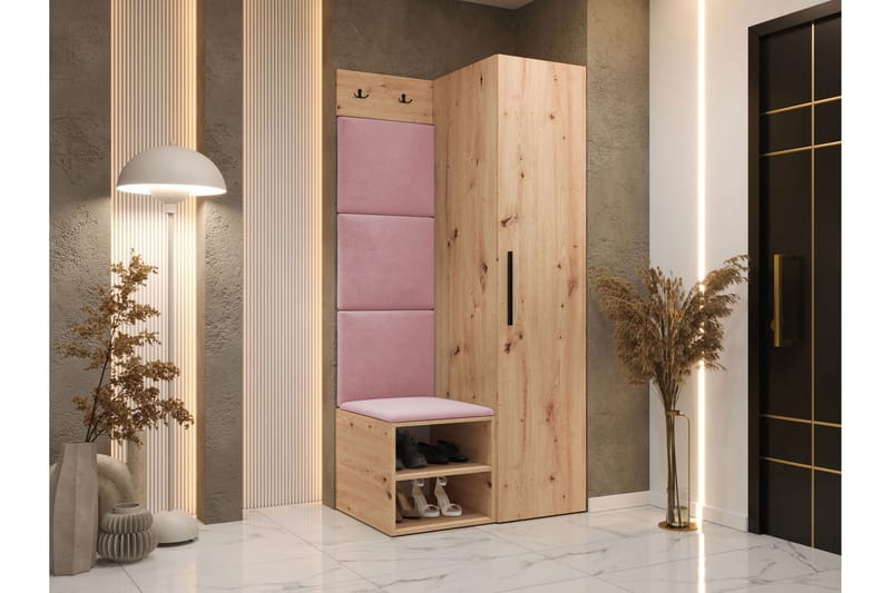 Farosa Hallmöbelset - Brun - Products - Möbler - Hallmöbler - Möbelset för hall & entre